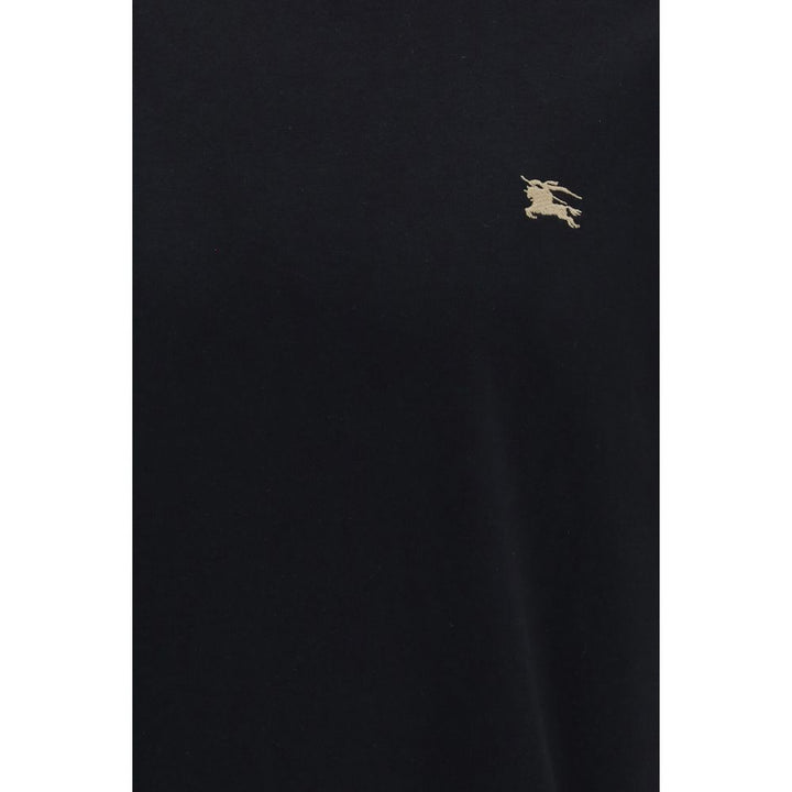 Burberry Black Cotton T-Shirt