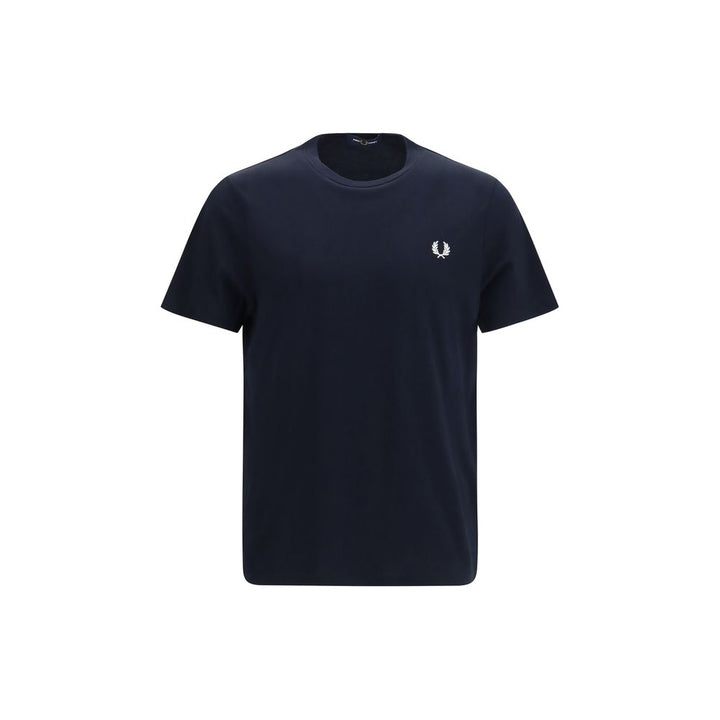 Fred Perry Blue Cotton T-Shirt