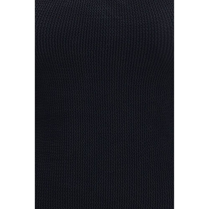 Hunza G Black Polyamide One-Piece Swimsuit
