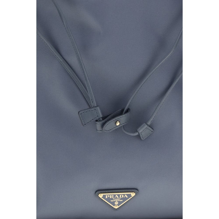 Prada Blue Recycled Polyamide Clutch Bag