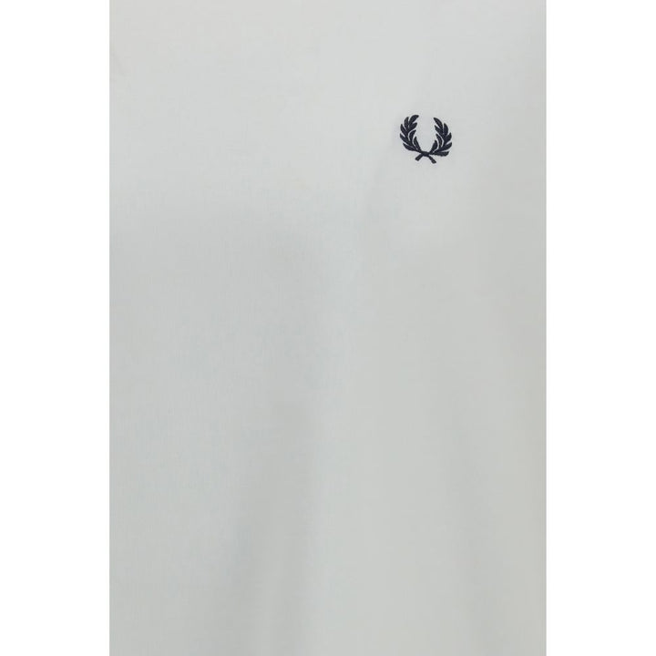 Fred Perry White Cotton T-Shirt