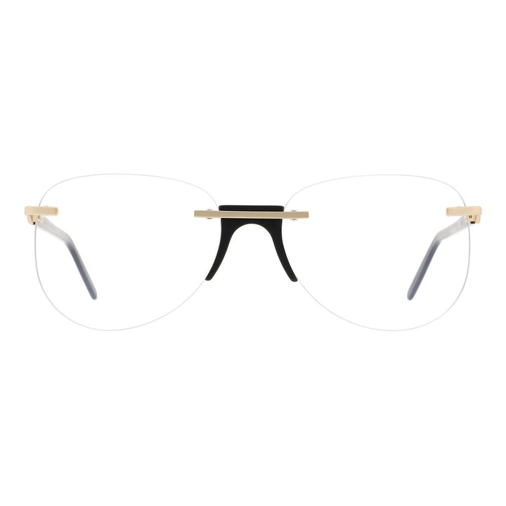 Andy Wolf Black Metal & Plastic Glasses (Frames)