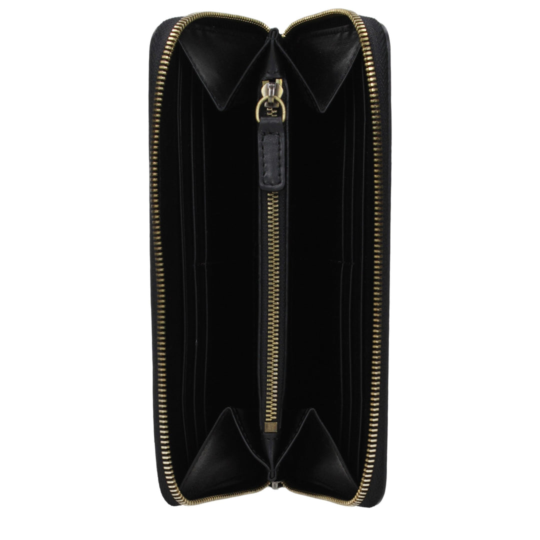 Roberto Cavalli Beige Leather Wallet