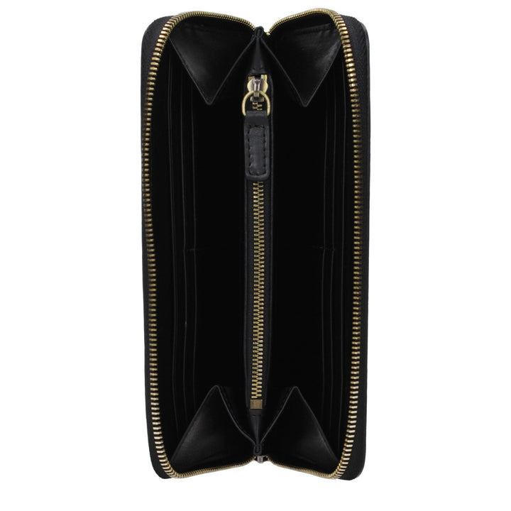 Roberto Cavalli Beige Leather Wallet