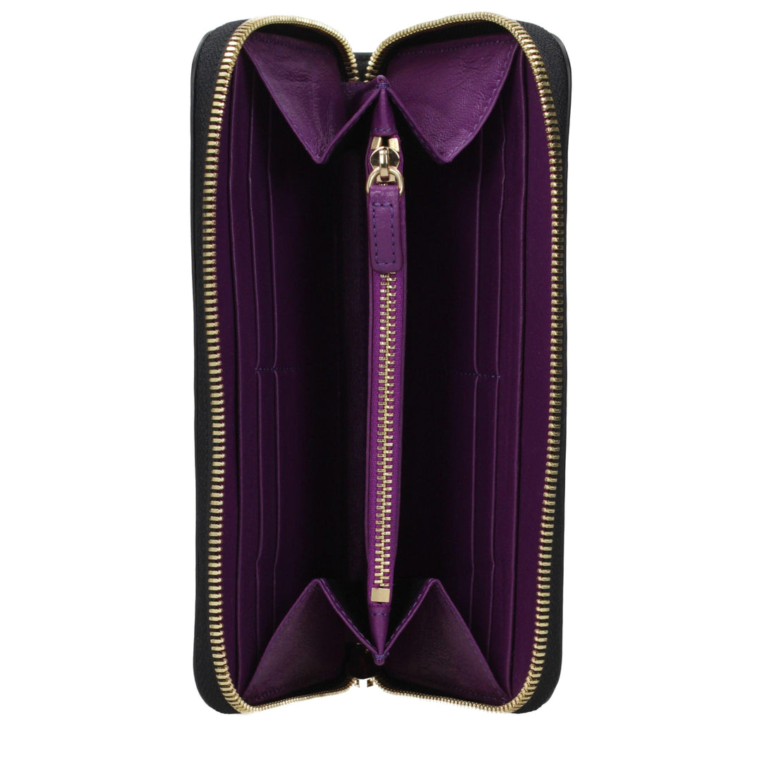 Roberto Cavalli Beige Leather Wallet