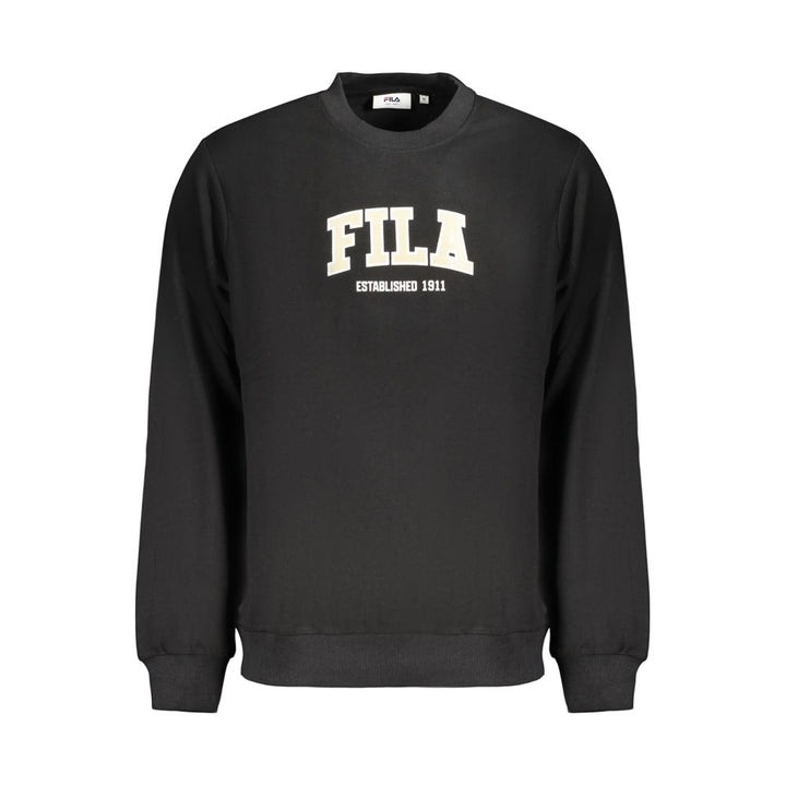 Fila Black Cotton Men's Sweatshirt
