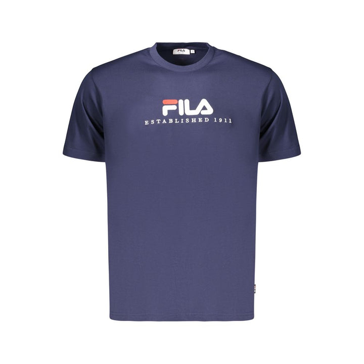 Fila Blue Cotton Men's T-Shirt