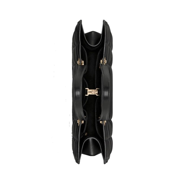 Dior Black Leather Tote Bag