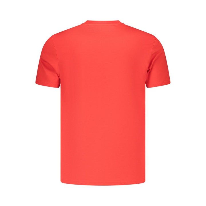 Tommy Hilfiger Red Cotton Mens T-Shirt