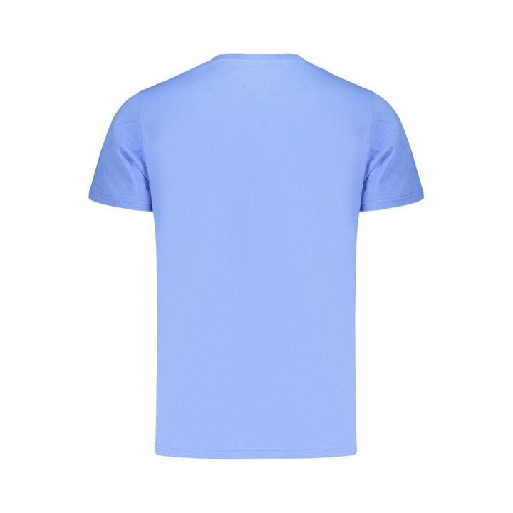 Tommy Hilfiger Blue Cotton Men's T-Shirt