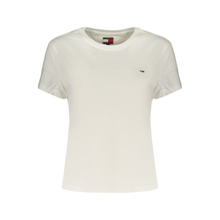 Tommy Hilfiger Bianco Cotton Women's T-Shirt