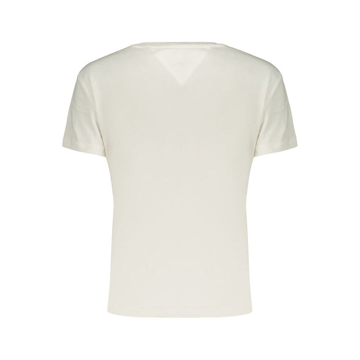 Tommy Hilfiger Bianco Cotton Women's T-Shirt