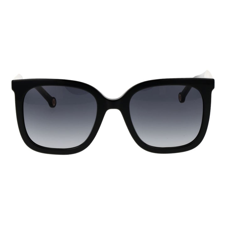 Carolina Herrera Black Acetate Sunglasses