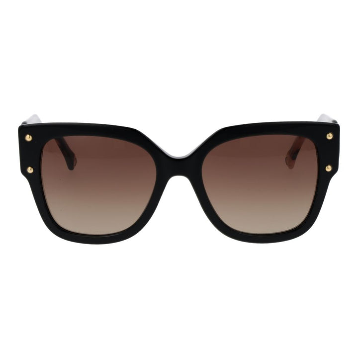 Carolina Herrera Black Acetate Sunglasses