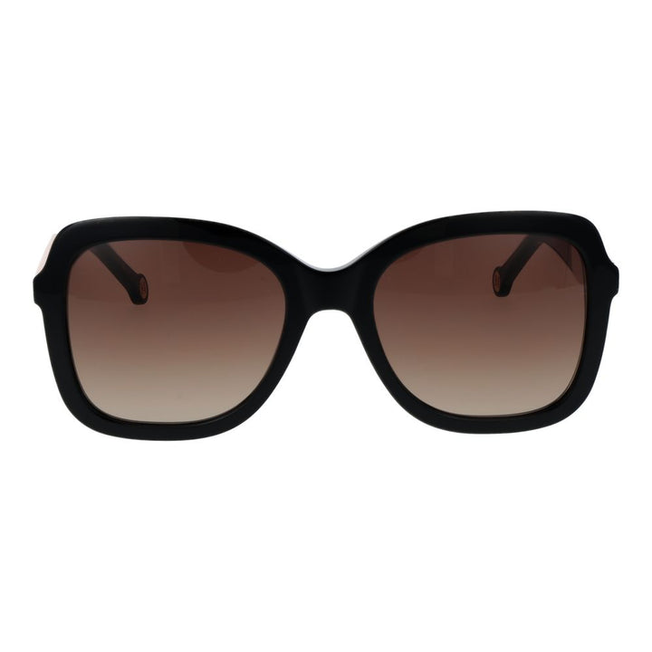 Carolina Herrera Black Acetate Sunglasses