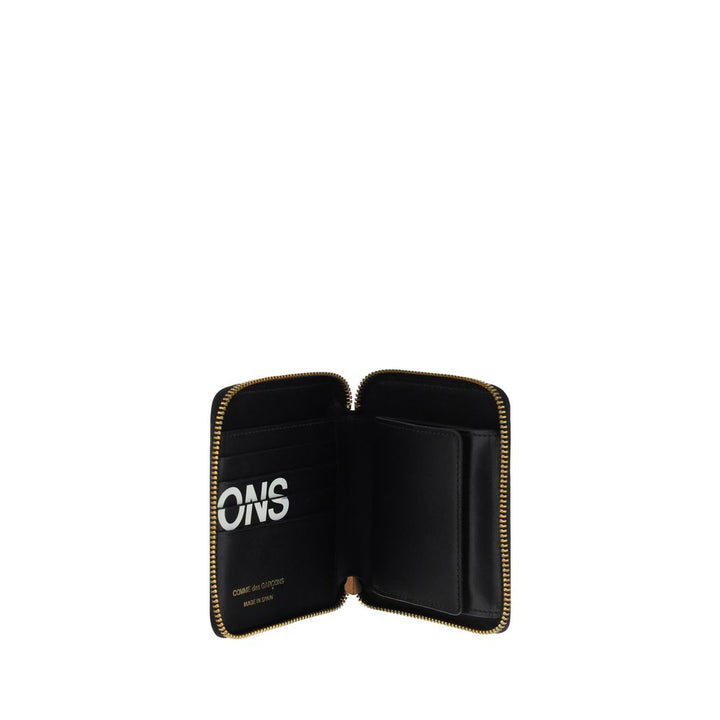 Comme Des Garçons Black Calf Leather Bos Taurus Wallet