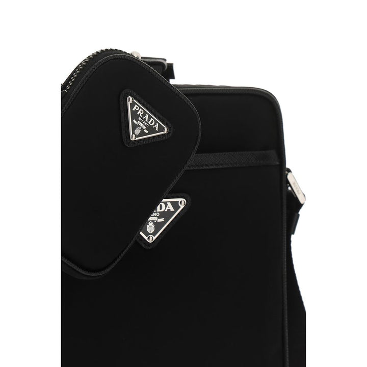 Prada Black Nylon Shoulder Bag