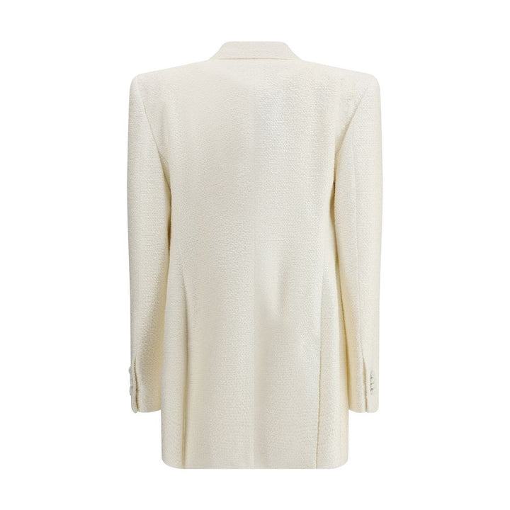 Gabriela Hearst Beige Silk Blazer