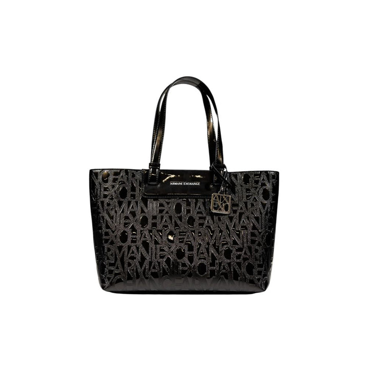 Armani Exchange Black Polyester Handbag