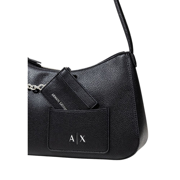 Armani Exchange Black Polyester Handbag