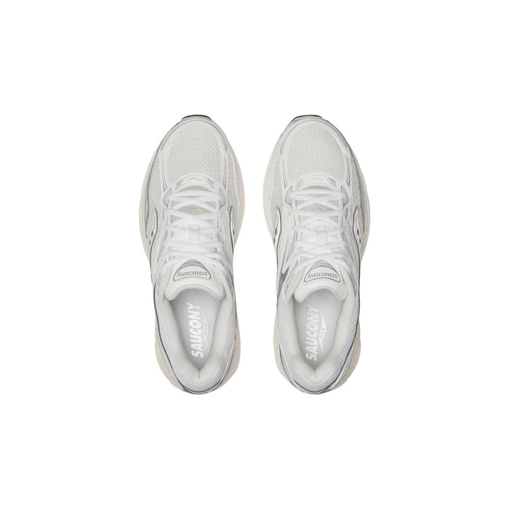 Saucony Silver Synthetic Athletic Sneakers