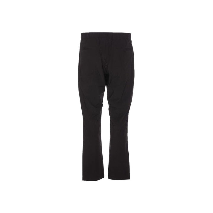Herno Black Elastane Athletic Pants