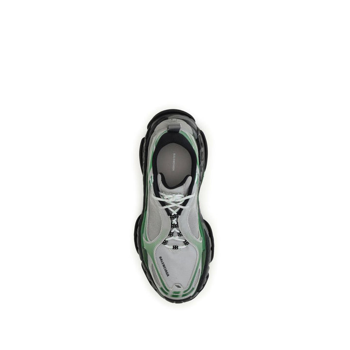 Balenciaga Gray Polyester Athletic Sneakers