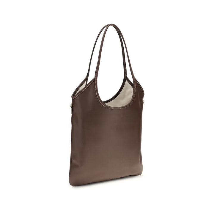 Miu Miu Brown Calf Leather Bos Taurus Shoulder Bag