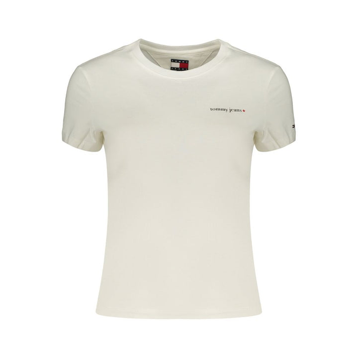 Tommy Hilfiger White Cotton Women's T-Shirt