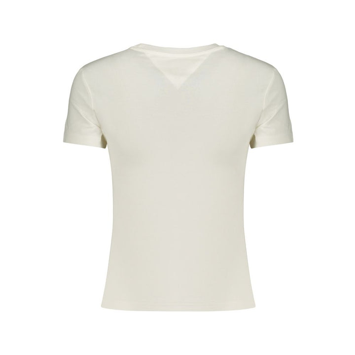 Tommy Hilfiger White Cotton Women's T-Shirt