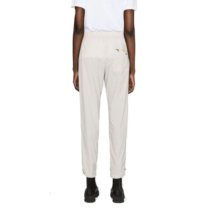 Herno Gray Elastane Casual Pants