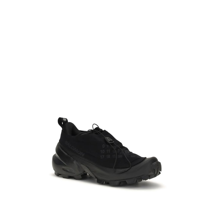 MM6 Black Nylon Athletic Sneakers