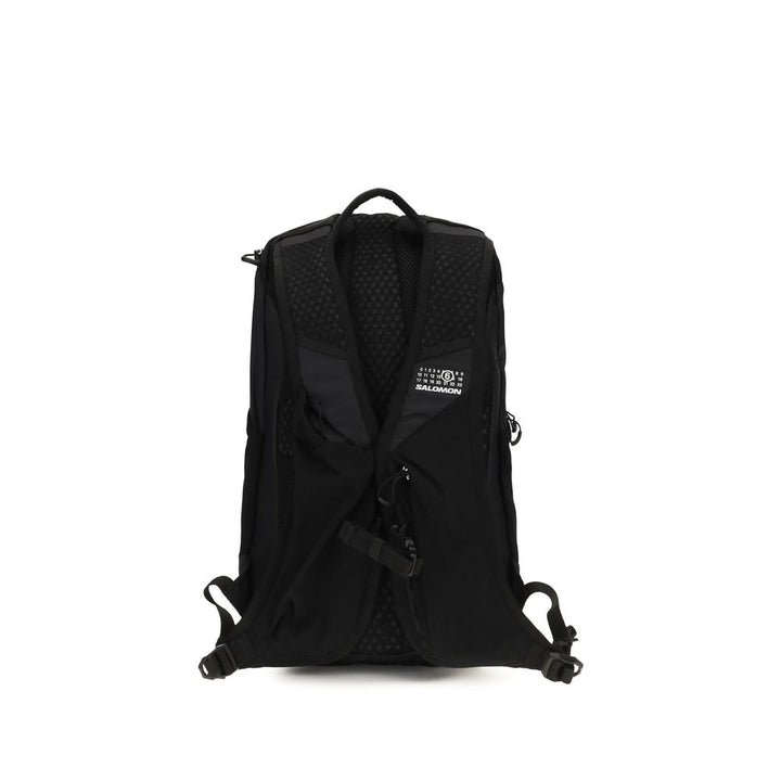MM6 Black Nylon Backpack