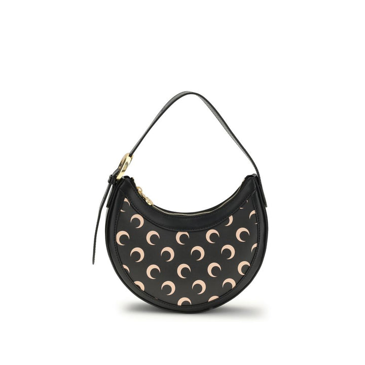 Marine Serre Black Pvc Shoulder Bag