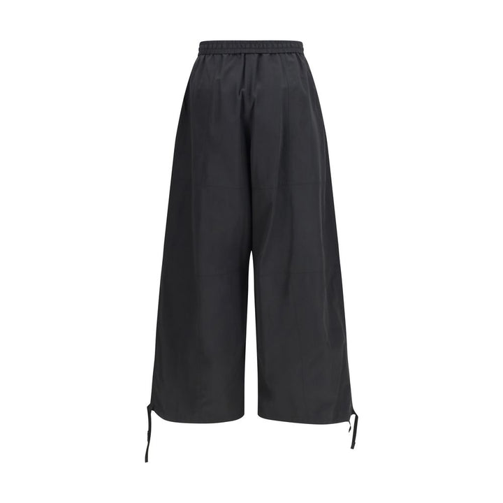 Kenzo Black Polyester Casual Pants