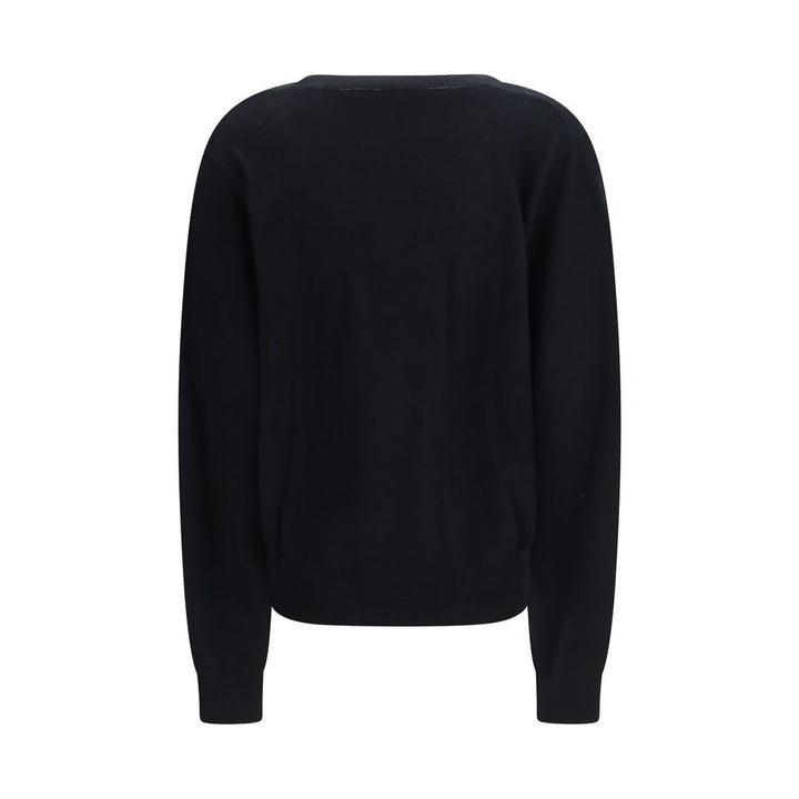 Extreme Cashmere Black Wool Oves Aries Sweatshirt