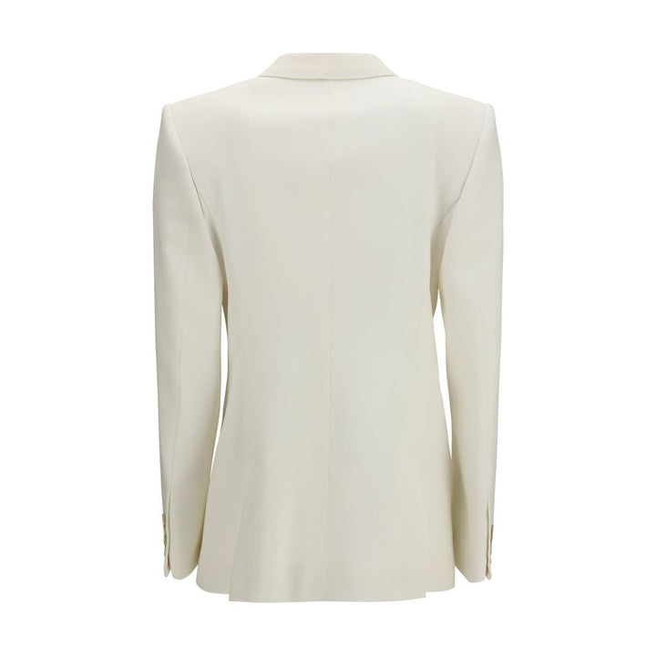 Givenchy White Wool Oves Aries Jacket