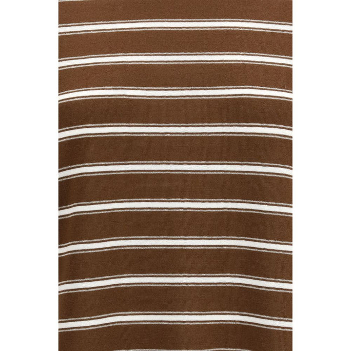 Brunello Cucinelli Beige Wool Oves Aries T-Shirt