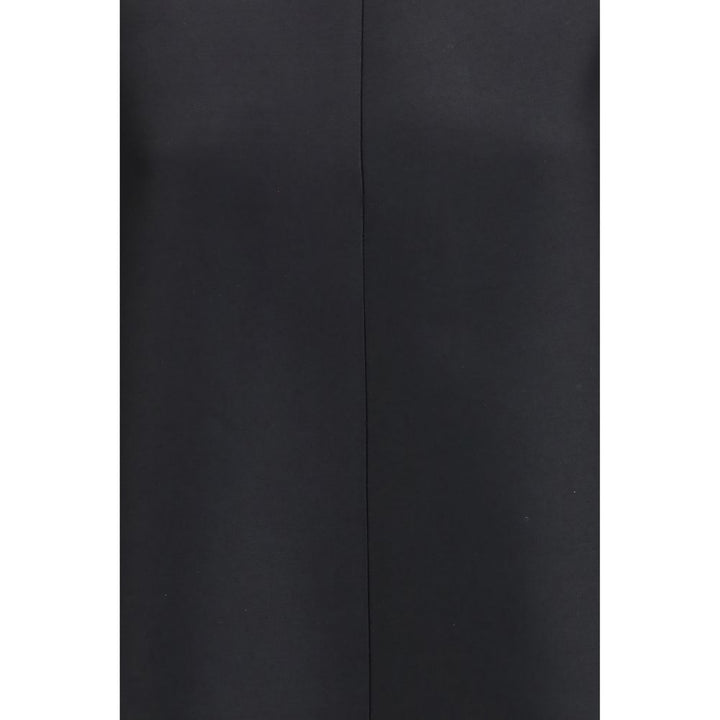 Balenciaga Black Wool Oves Aries Casual Dress