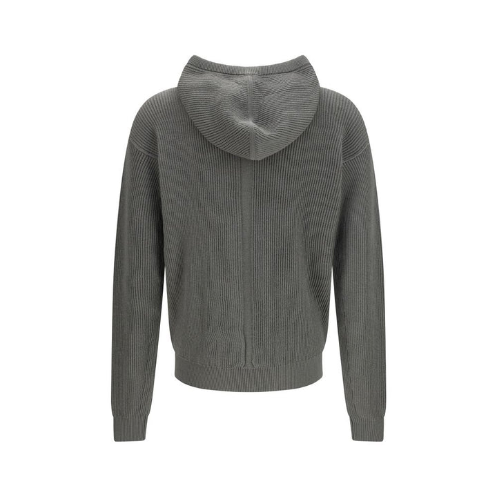 Rick Owens Bicolor Wool Oves Aries Hoodie