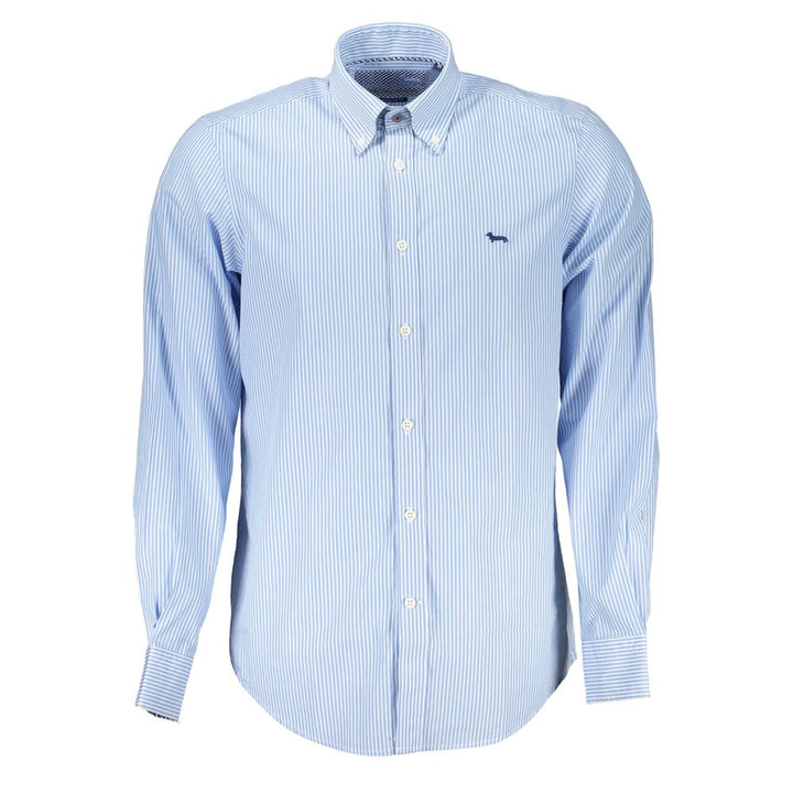 Harmont & Blaine Azzurro Cotton Men's Shirt