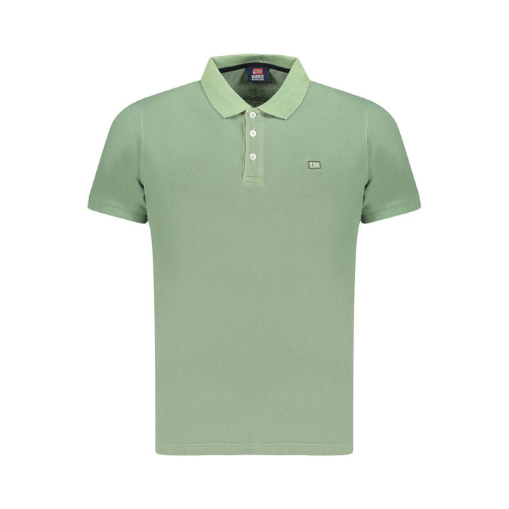 Norway 1963 Verde Cotton Men's Polo
