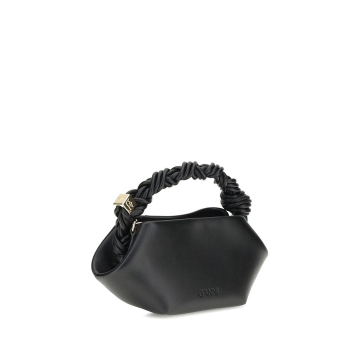 Ganni Black Leather Shoulder Bag