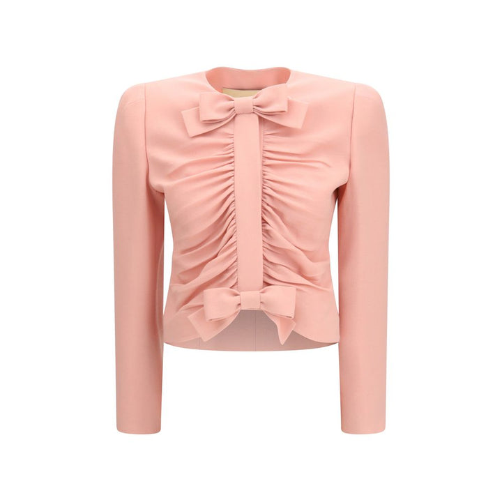Valentino Multicolor Wool Oves Aries Full-Length Jacket