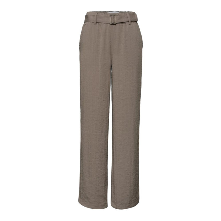 Street One Beige Viscose Casual Pants
