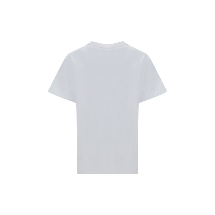 Ganni White Cotton T-Shirt