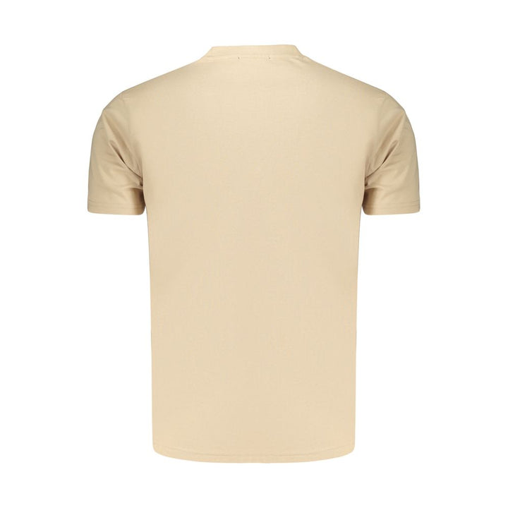 Marina Yachting Beige Cotton Men's T-Shirt