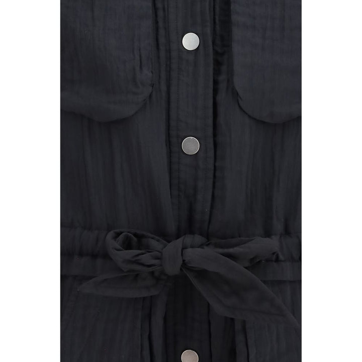 Marant Etoile Black Viscose Jumpsuit