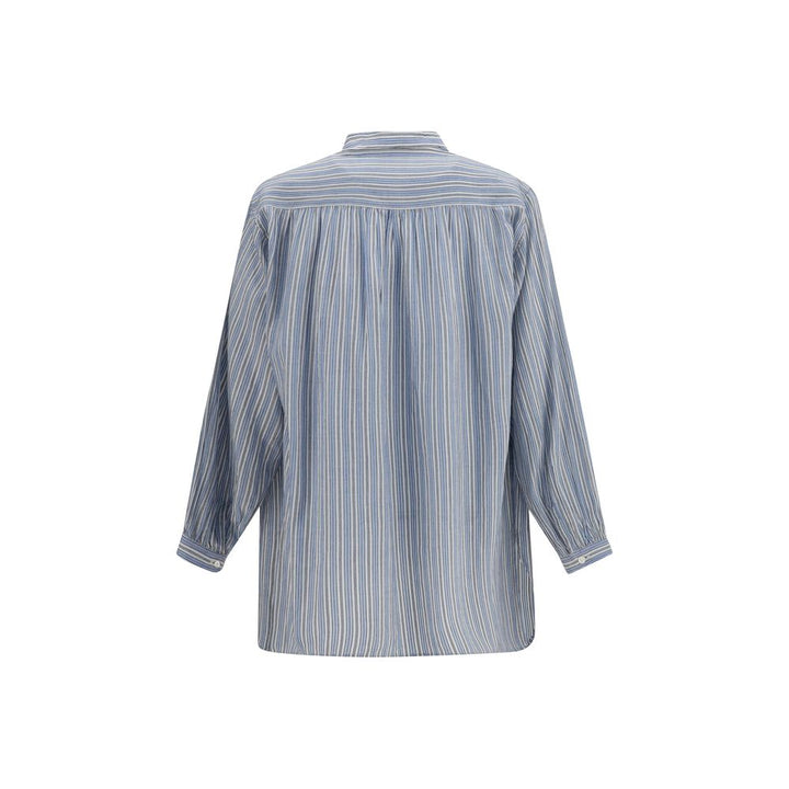 Marant Etoile Blue Cotton Blouse