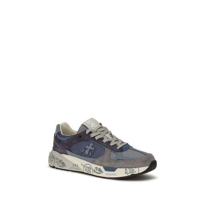 Premiata Blue Polyamide Chunky Sneakers